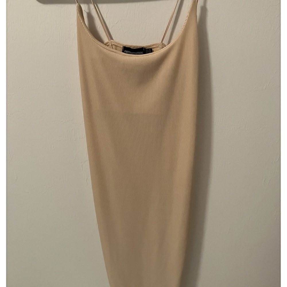 Ribbed Bandage Midi Dress - Picture 5 of 7